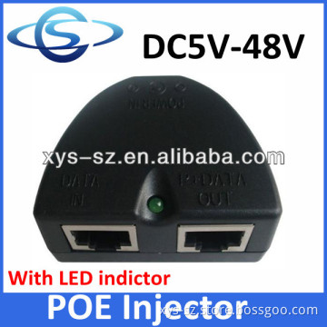 POE Injector with LED Indicator 12v switches